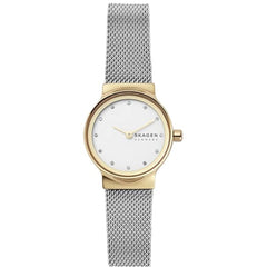 Skagen Women's Watch - Freja Lille Yellow Gold Case Stainless Steel Bracelet | SKW2666