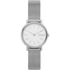 Skagen Women's Watch - Signature Lille White Dial Stainless Steel Bracelet | SKW2692