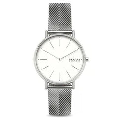 Skagen Women's Watch - Signature Lille White Dial Stainless Steel Bracelet | SKW2785