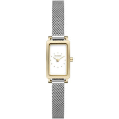 Skagen Women's Analog Watch - Hagen White Dial Stainless Steel Mesh Bracelet | SKW3147