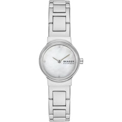 Skagen Women's Watch - Freja Lille Quartz White Dial Silver Tone Bracelet | SKW3168