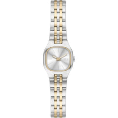 Skagen Women's Analog Watch - Mellem Quartz Silver Dial Two Tone Bracelet | SKW3176