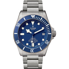 Tudor Men's Watch - Pelagos Automatic Blue Dial Silver Tone Bracelet | M25600TB-0001