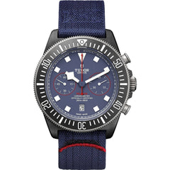 Tudor Men's Dive Watch - Red Bull Automatic Blue Dial Fabric Strap | M25807KN-0001