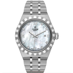 Tudor Women's Watch - Royal Automatic White Dial Silver Tone Bracelet | M28300-0005