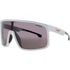Carrera Men's Sunglasses - Oversized Matte White Acetate Frame | CARDUC 017/S 6HT/IR