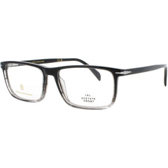 David Beckham Men's Eyeglasses - Square Black Horn Acetate Full Rim Frame | 1019 37N
