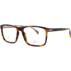 David Beckham Men's Eyeglasses - Square Shape Havana Acetate Full Rim Frame | 1020 086