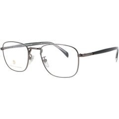 David Beckham Men's Eyeglasses - Square Shape Dark Ruthenium Metal Frame | 1138 V81
