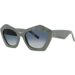 Karl Lagerfeld Women's Sunglasses - Cat Eye Shape Sage Plastic Frame | KL6199S 316