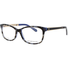 Kate Spade Women's Eyeglasses - Cat Eye Shape Blue Havana Acetate Frame | ANGELISA S5A