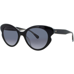 Kate Spade Women's Sunglasses - Cat Eye Shape Black Acetate Frame | ELINA/G/S 807/9O