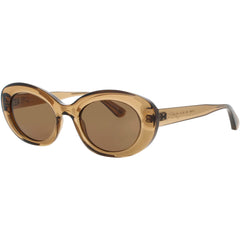 Longchamp Women's Sunglasses - Round Transparent Brown Full Rim Frame | LO756S 200