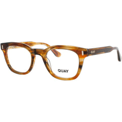 Quay Men's Eyeglasses - Square Coffee Swirl Acetate Frame | YOUR HONOR 2524 CFSRL/RX