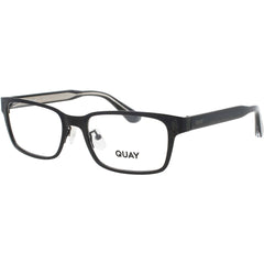 Quay Unisex Eyeglasses - Black Metal/Acetate Full Rim Frame | CLOSE CALL 2607 BLK/RX