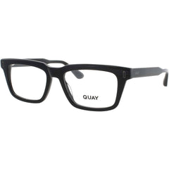 Quay Unisex Eyeglasses - Black Metal/Acetate Full Rim Frame | DEFINITION 2528 BLK/RX
