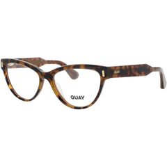 Quay Women's Eyeglasses - Cat Eye Shape Coffee Tortoise Frame | SO SHY 2520 CFTRT/RX