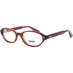 Quay Women's Eyeglasses - Oval Brown Plum Acetate Frame | THOUGHT SO 2600 BPLM/RX
