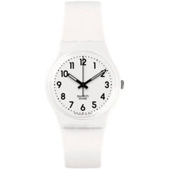 Swatch Women's Watch - New Core Just White Soft Quartz White Dial | SO28W107-S14