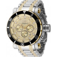 Invicta Men's Watch - Coalition Forces Chronograph Gold Tone Dial Bracelet | 49224
