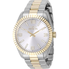 Invicta Men's Watch - Specialty Quartz Silver Dial Two Tone Steel Bracelet | 49676