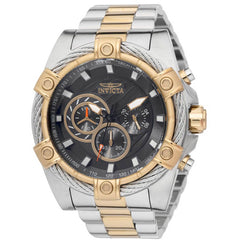 Invicta Men's Watch - Bolt Quartz Chronograph Grey Dial Two Tone Bracelet | 49748