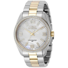 Invicta Women's Watch - Specialty Quartz White Dial Crystal Bezel Bracelet | 50090