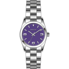 Invicta Women's Watch - Celestial Quartz Purple Dial Silver Steel Bracelet | 69187