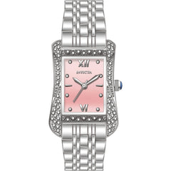 Invicta Women's Watch - Wildflower Quartz Pink Dial Silver Steel Bracelet | 69277