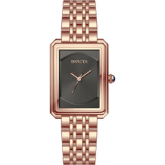 Invicta Women's Watch - Wildflower Quartz Charcoal Dial Rose Gold Bracelet | 69328