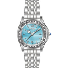 Invicta Women's Watch - Wildflower Quartz Light Blue Dial Silver Bracelet | 69394