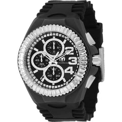 Technomarine Men's Watch - Cruise JellyFish Chrono Black and Silver Dial | TM-121180