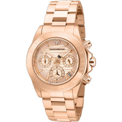 Technomarine Women's Watch - Manta Ray Chronograph Rose Gold Tone Dial | TM-219017