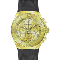Technomarine Men's Watch - Manta Ocean Chronograph Gold Tone Dial Strap | TM-225005