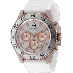 Technomarine Men's Watch - Maré Vivo Chronograph Rose Gold and White Dial | TM-225075