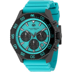 Technomarine Men's Watch - Maré Vivo Chronograph Blue and Black Dial Strap | TM-225078