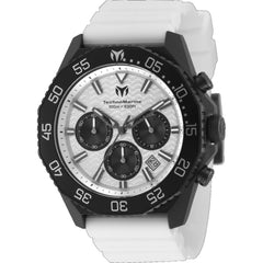 Technomarine Men's Watch - Maré Vivo Chronograph White and Black Dial | TM-225079