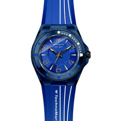 Technomarine Men's Watch - Racing Legends Blue and White Silicone Strap | TM-525012