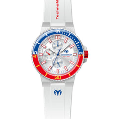 Technomarine Men's Watch - Racing Legends Silver Dial Silicone Strap | TM-525037