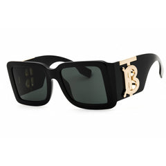 Burberry Women's Sunglasses - Black/Gold Oversized Full Rim Frame | 0BE4406U 300187