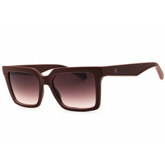 Calvin Klein Jeans Unisex Sunglasses - Matte Burgundy Full Rim |CKJ25602SN 605