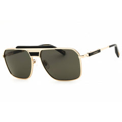 Chopard Men's Sunglasses - Shiny Rose Gold/Black Metal Full Rim Frame | SCHL31 300P