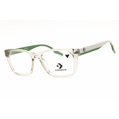 Converse Men's Eyeglasses - Crystal Barely Grey Square Full Rim Frame | CV5124 050