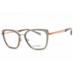 Emporio Armani Women's Eyeglasses - Rose Gold/Grey Full Rim Frame | 0EA1152 3361