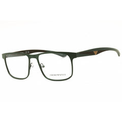 Emporio Armani Men's Eyeglasses - Matte Green Metal Full Rim Frame | 0EA1163 3388