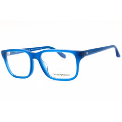 Emporio Armani Men's Eyeglasses - Opalescent Blue Full Rim Frame | 0EA3250U 6201