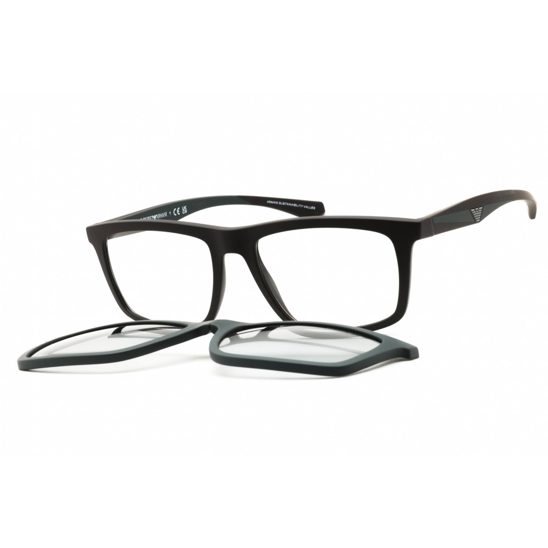 Emporio Armani EA4235 Sunglasses Brown Rectangular Emporio Armani Sunglasses EA4224 609573 main image 3