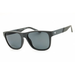 Emporio Armani Men's Sunglasses - Matte Grey Rectangular Frame | 0EA4243 6245/1