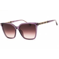 Escada Women's Sunglasses - Shiny Purple Rectangular Full Rim Frame | SESD96 0916