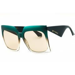 Etro Women's Sunglasses - Green Plastic Oversized Shape Frame | ETRO 0002/S 0GTT QT